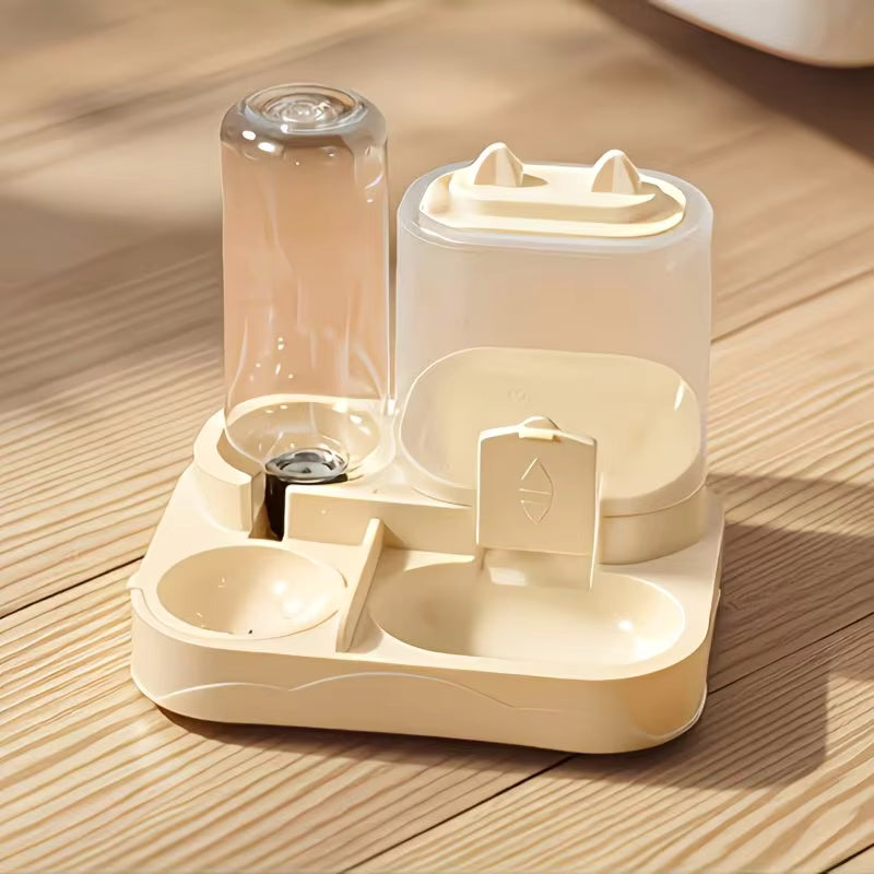 Distributeur Automatique de Nourriture & Eau pour Chat