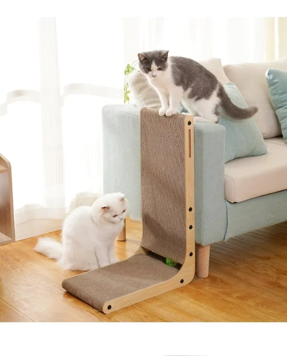 🐾 PawGratt™ — Le grattoir 2-en-1 pour chat