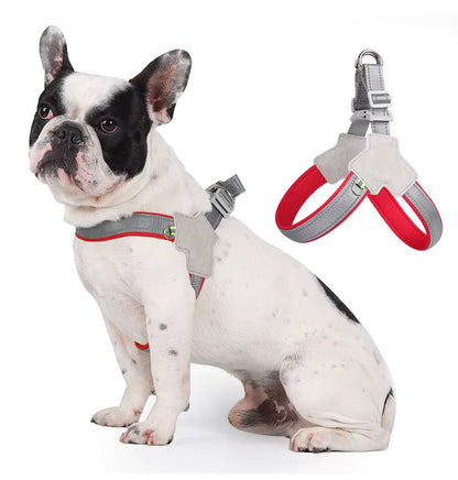 Harnais Réfléchissant Anti-Traction pour Chien – Confort & Sécurité