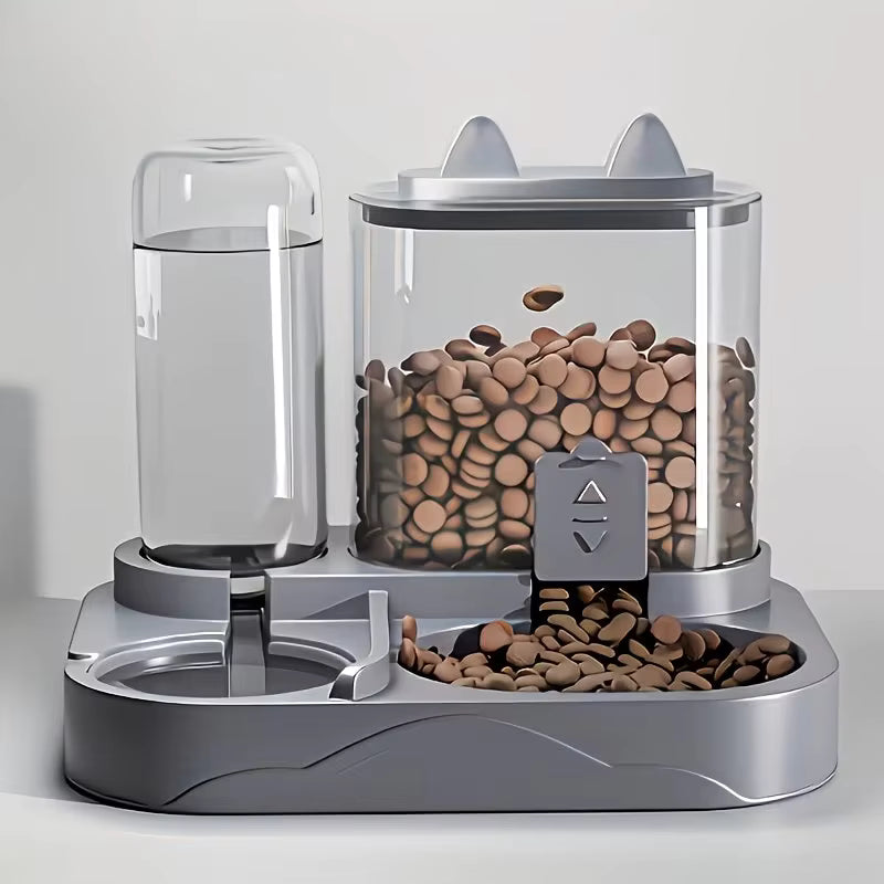Distributeur Automatique de Nourriture & Eau pour Chat